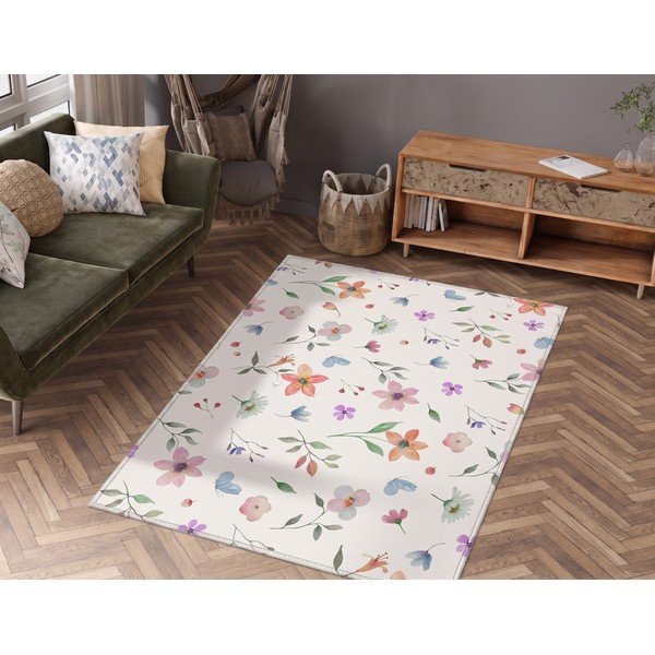 Mosható futószőnyeg 80x200 cm Floral – Vitaus-image-1