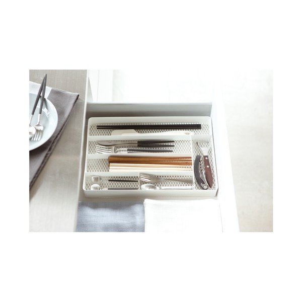 Cutlery fehér evőeszköztartó fiókbetét - YAMAZAKI-image-1