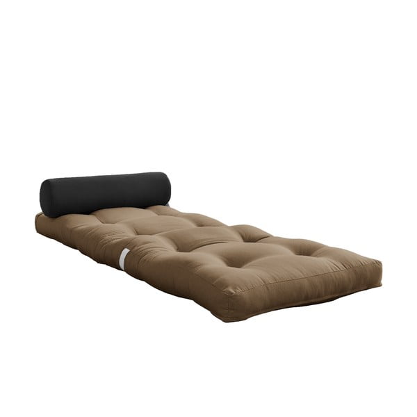 Szürkésbarna futon matrac 70x200 cm Wrap Mocca/Dark Grey – Karup Design