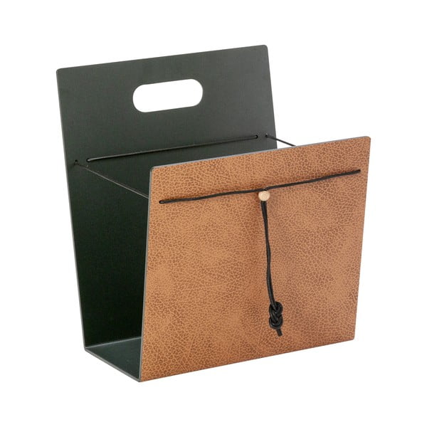 Fém-öko bőr újságtartó állvány Bull M – LIND DNA