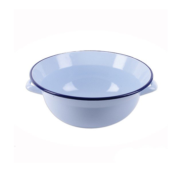 Sky kék zománcozott tál, ø 34 cm - Orion