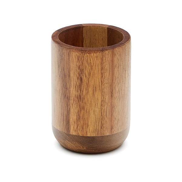 Natúr színű fa fogkefetartó pohár Senda – Kave Home