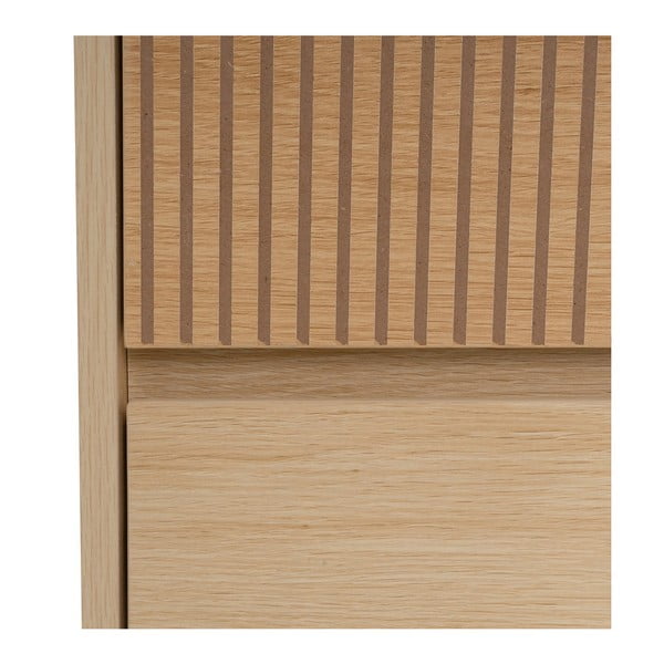 Natúr színű éjjeliszekrény Iona – Casa Selección-image-3