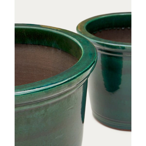 Terrakotta virágcserép készlet 2 db-os ø 47 cm Presili – Kave Home-image-3