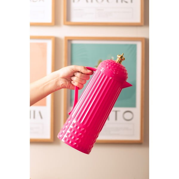 Rózsaszín termosz 920 ml Crown  – PT LIVING-image-1