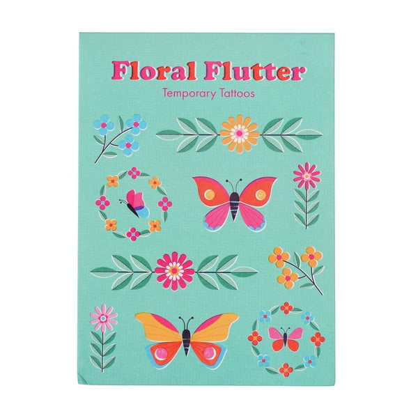 Gyerek tetoválás Floral Flutter – Rex London