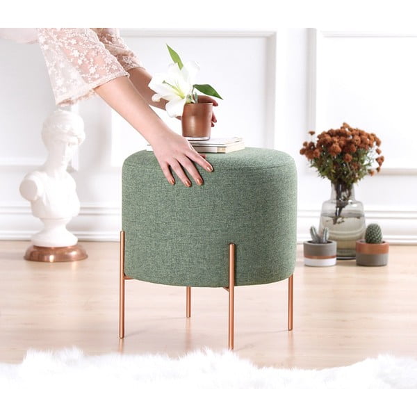 Világoszöld puff Copper – Artie-image-4