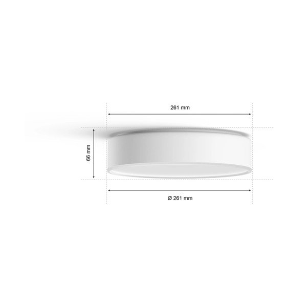 LED okos mennyezeti lámpa 10 W Enrave – Philips Hue-image-2