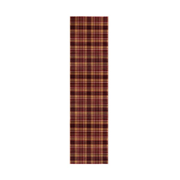 Highland piros szőnyeg, 60 x 230 cm - Flair Rugs