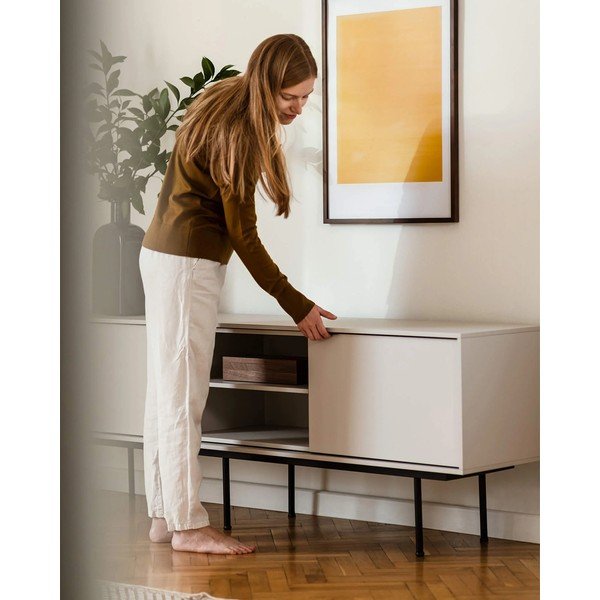 Szürkésbézs TV-állvány 189x61x42 cm Mod – noo.ma-image-3