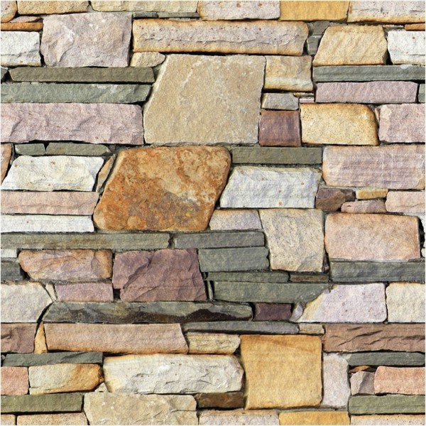 Esterel Stone dekoratív falimatrica, 40 x 40 cm - Ambiance-image-2