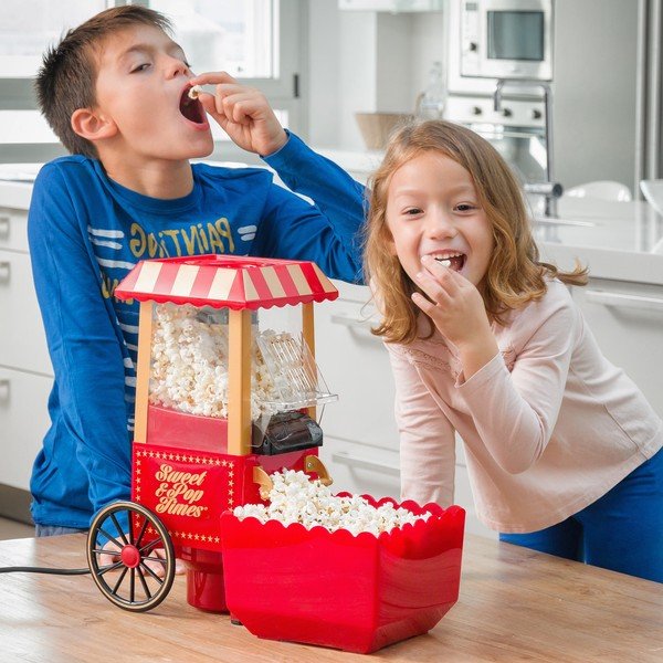 Popcorn Maker piros pattogatott kukorica készítő - InnovaGoods-image-2