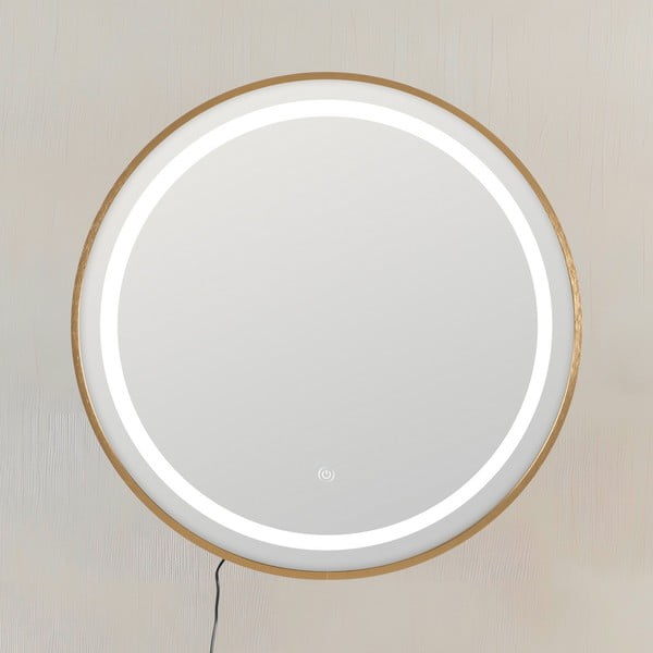 Fali tükör világítással 60x60 cm – Ixia-image-1