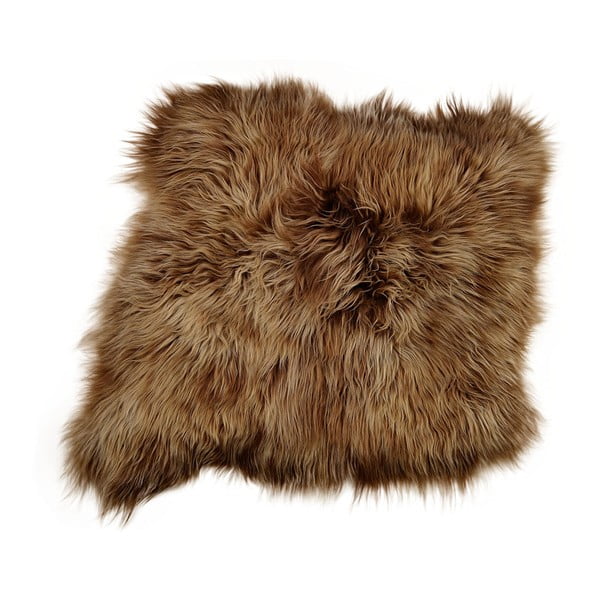 Becky barna hosszú szálas szőrme szőnyeg, 90 x 80 cm - Arctic Fur