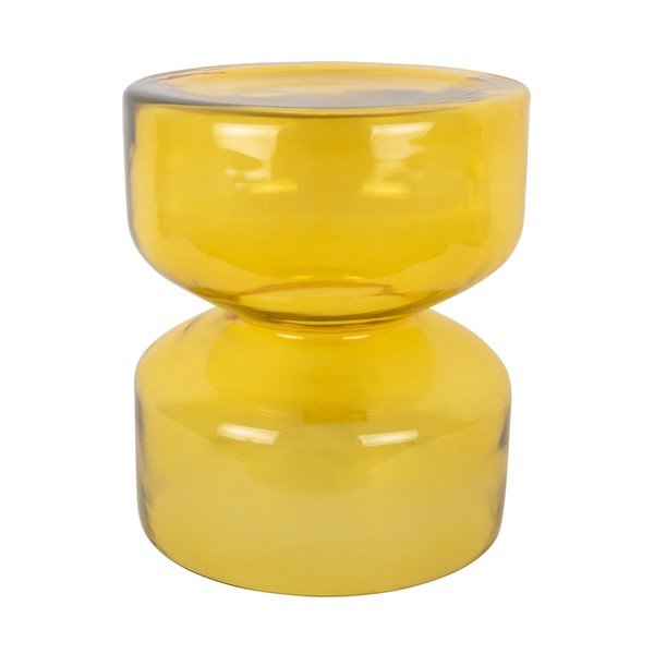 Üveg kerek tárolóasztal ø 35 cm Doble  – Leitmotiv