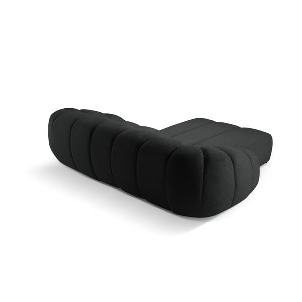 Fekete sarokkanapé (bal oldali) Diana – Micadoni -image-3