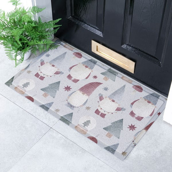 Lábtörlő karácsonyi mintával 40x70 cm Gnomes – Artsy Doormats-image-1