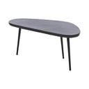 Fekete fém dohányzóasztal 42x87 cm Puno – Light & Living