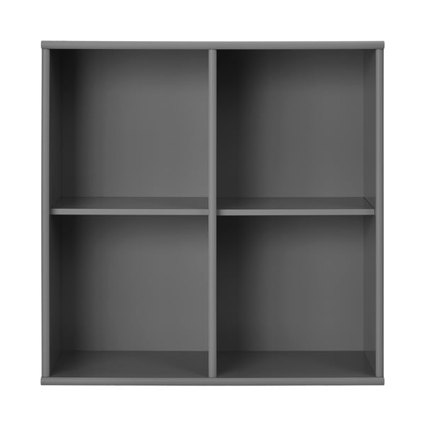 Antracitszürke függő könyvespolc 70x70 cm Mistral – Hammel Furniture