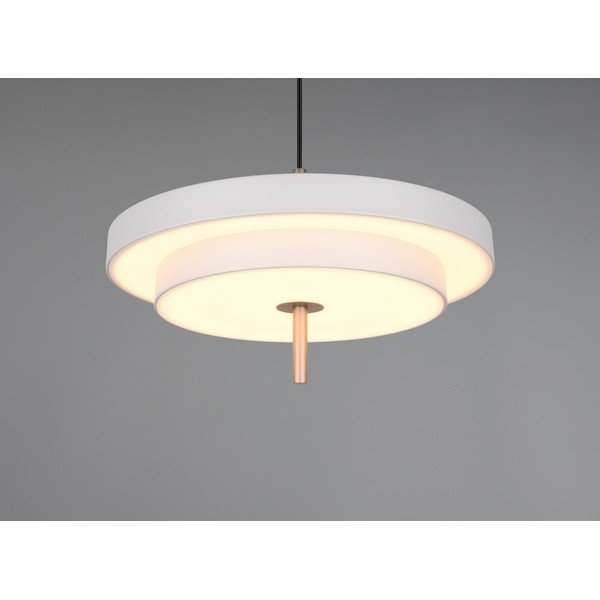 Elefántcsont színű LED dimmelhető függőlámpa Keaton – Trio-image-1