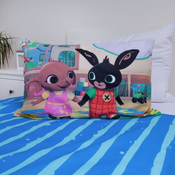 Pamut gyerek ágyneműhuzat babaágyhoz 100x135 cm Bing Bunny "Tower" – Jerry Fabrics-image-3