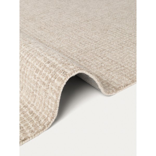 Bézs gyapjú szőnyeg 80x150 cm Eloise – Hanse Home-image-4