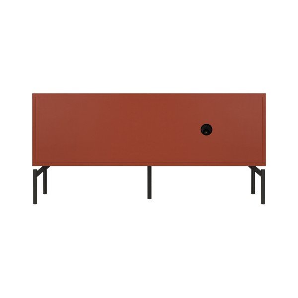 Terrakotta színű TV-állvány 116x55x42 cm Met Mini – noo.ma-image-3