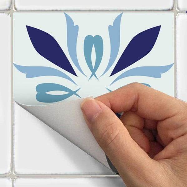 Madeira 30 részes dekorációs falmatrica szett, 15 x15 cm - Ambiance-image-1