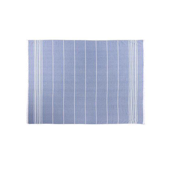 Kék pamut takaró 150x200 cm Solene – Tiseco Home Studio-image-2