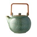 Zöld kerámia teáskanna szűrővel 1,2 l Gastro Green – Bitz