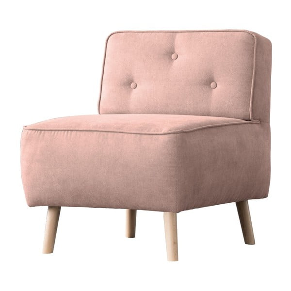 Lounge rózsaszín fotel - Kooko Home
