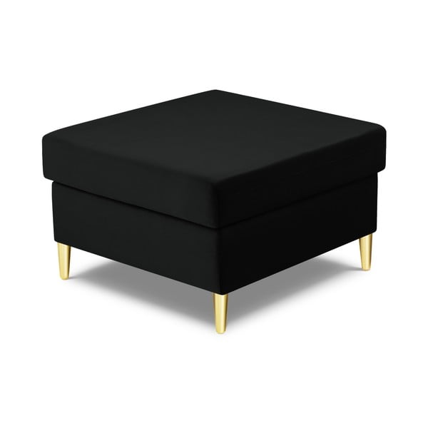 Fekete bársony lábtartó Kyoto – Cosmopolitan Design-image-2