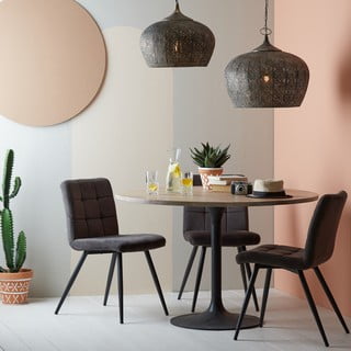 Rézszínű mennyezeti lámpa ø 43,5 cm Emine – Light & Living