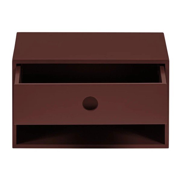 Borvörös MDF éjjeliszekrény Nancy – WOOOD-image-4