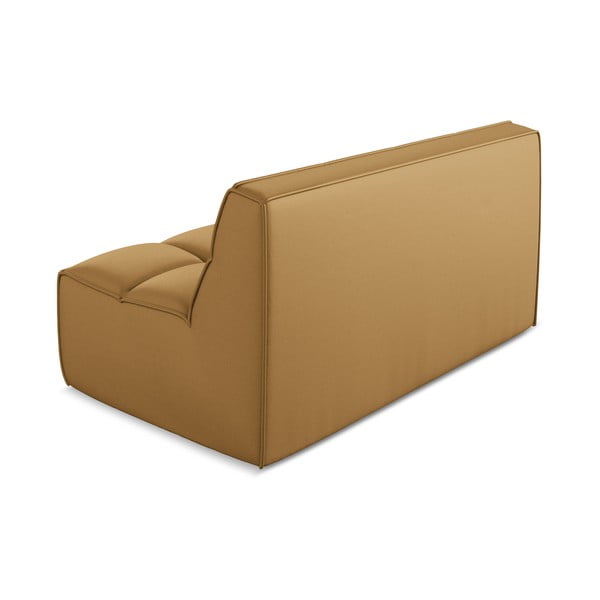 Bőrutánzat kanapé modul Kalai – Makamii-image-3