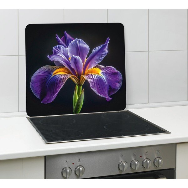 Edzett üveg falvédő tűzhelyhez 50x56 cm Abdeckplatte  – Wenko-image-1