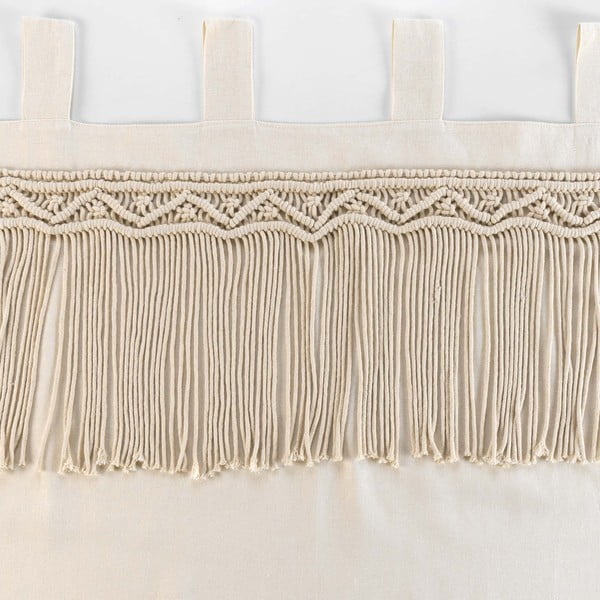 Bézs függöny 140x240 cm Samaya – douceur d'intérieur-image-3