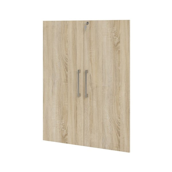 Natúr színű bútorelem - ajtó tölgyfa dekorral 84x105 cm Prima – Tvilum-image-4