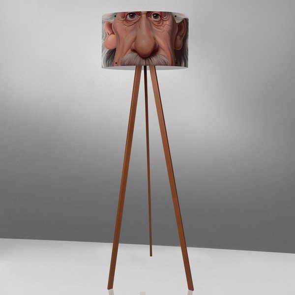 Albert Einstein állólámpa-image-1
