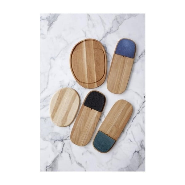 Quercus tölgyfa vágódeszka, 45 x 33,5 cm - Bitz-image-1