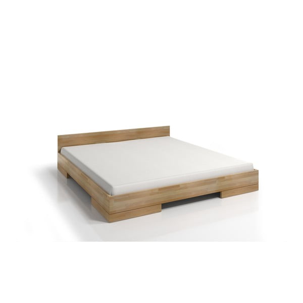 Spectrum kétszemélyes ágy bükkfából, 160 x 200 cm - Skandica