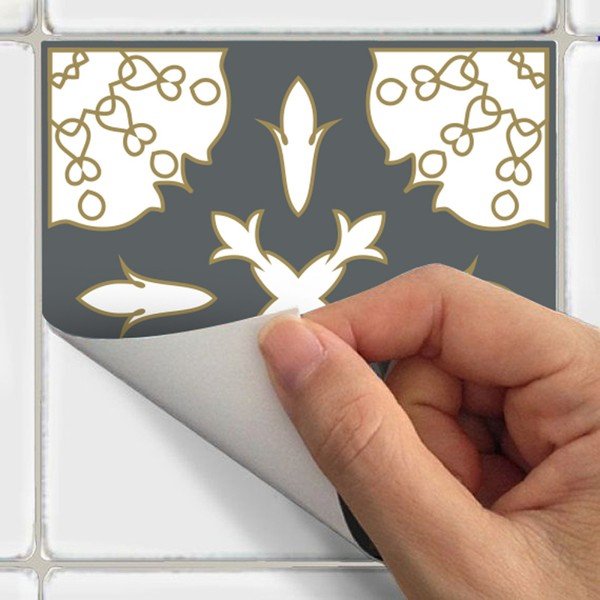 Wall Decal Cement Tiles Antalya 30 db-os falmatrica szett, 20 x 20 cm - Ambiance-image-3