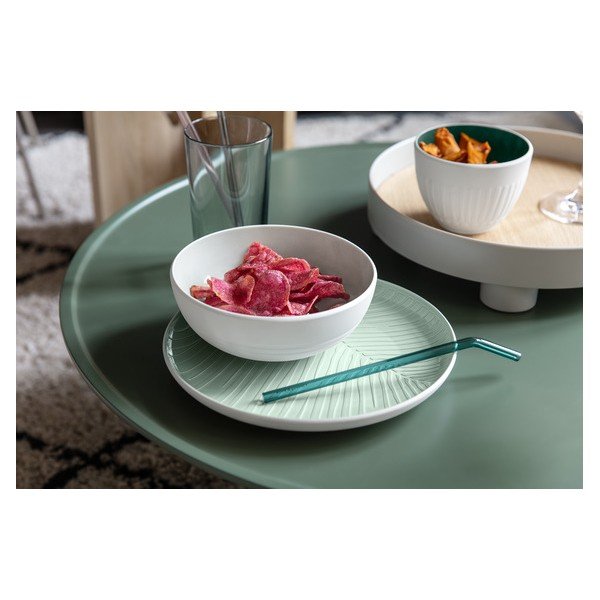 It's my match zöld-fehér porcelán desszertes tányér, ø 24 cm - Villeroy & Boch-image-3