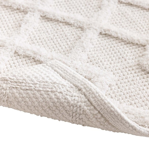 Krémszínű fürdőszobai kilépő 50x80 cm Otis – douceur d'intérieur-image-2