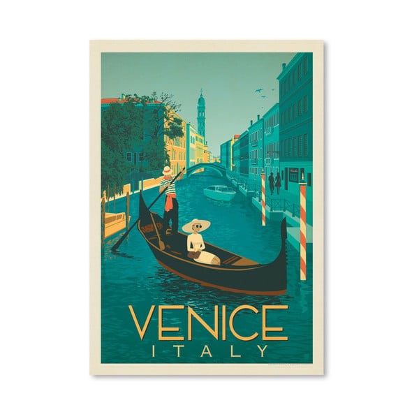 Venice poszter, 42 x 30 cm - Americanflat