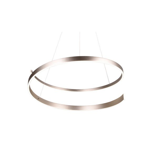 Szürke LED függőlámpa hangvezérléssel-mobil alkalmazás vezérléssel, fém búrával ø 75 cm Cinardi – CINQUE-image-3