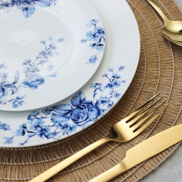 Aranyszínű rozsdamentes acél evőeszköz készlet 16 db-os Mikasa Diseno - Kitchen Craft-image-3