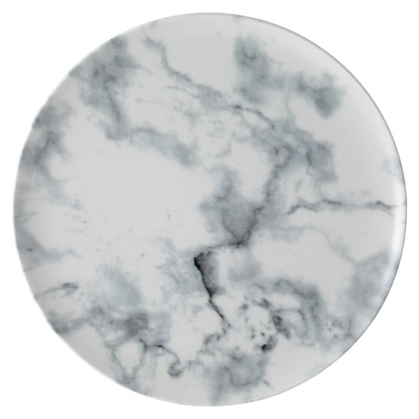 Marmory fehér-fekete porcelán desszertes tányér, ø 21 cm - Villeroy & Boch