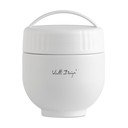 Fehér rozsdamentes acél ételtartó termosz 680 ml Fuori – Vialli Design