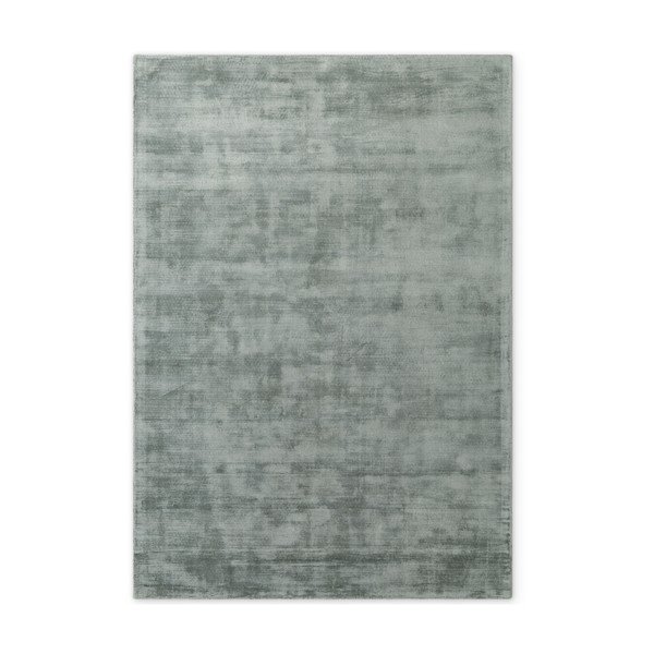 Világoskék kézi szövésű viszkóz szőnyeg 120x180 cm Noemi – Vikosa